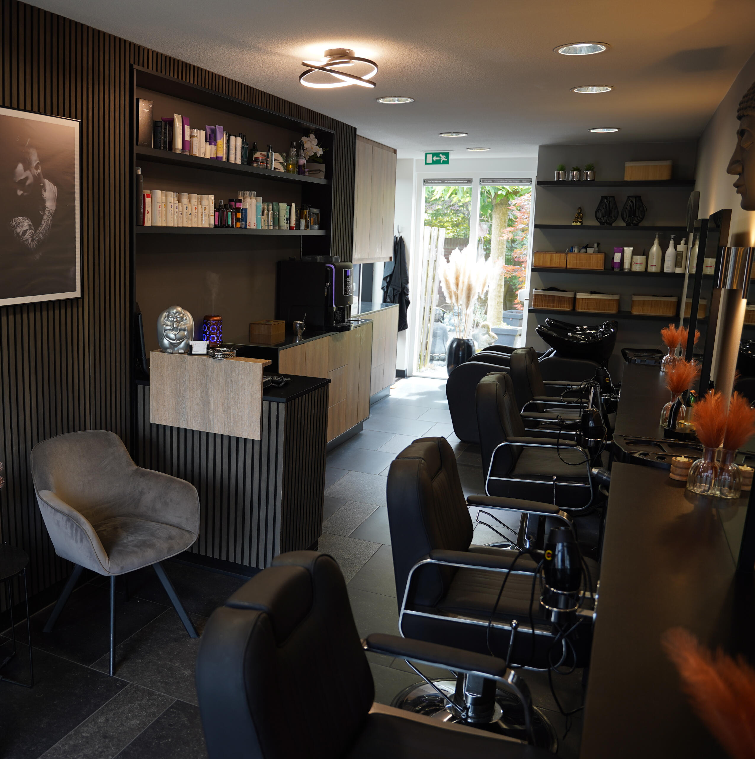 Interieur van Wilma's Haircreation in Zevenaar